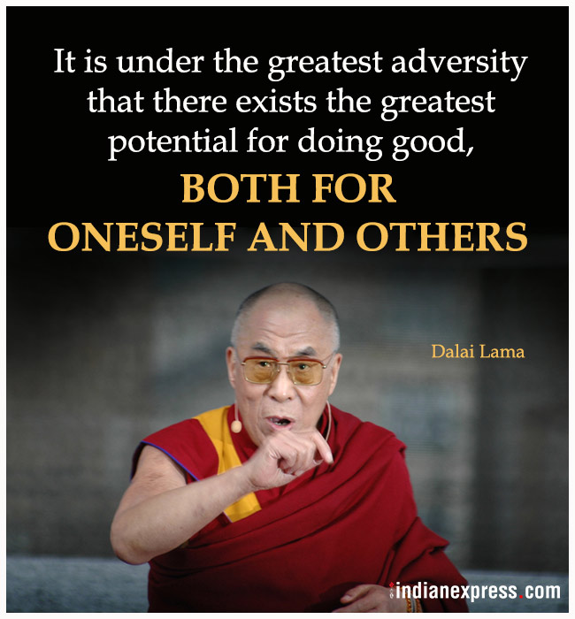 dalai lama quotes, famous quotes by dalai lama, famous quotes by dalai lama, indian express, indian express news