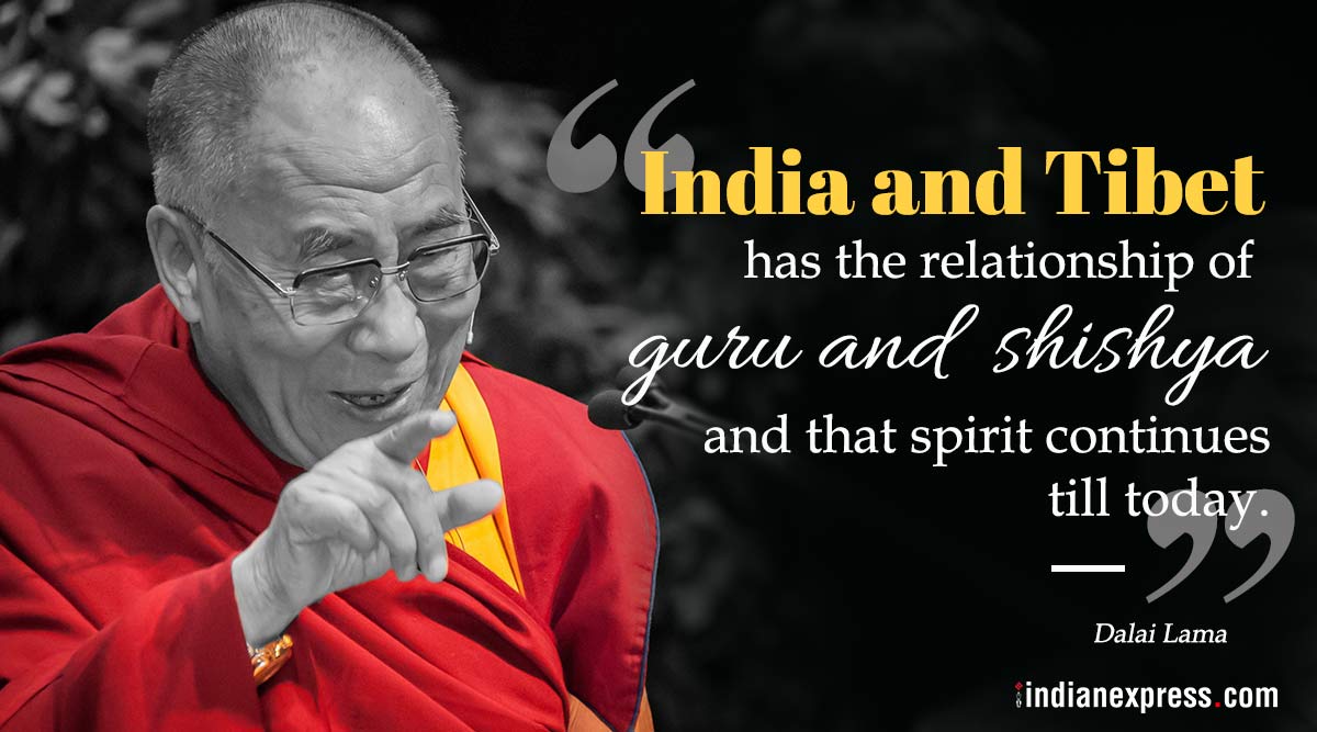 1200px x 667px - India, Tibet share the relation of guru and shishya, says Dalai ...