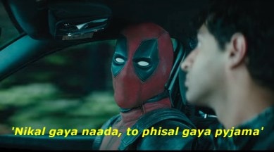 Twitterati all for watching Deadpool 2 in Hindi after seeing the  hilariously dubbed desi trailer | Trending News,The Indian Express