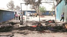 delhi-homeless Homeless man charred to death as night shelter goes up in flames