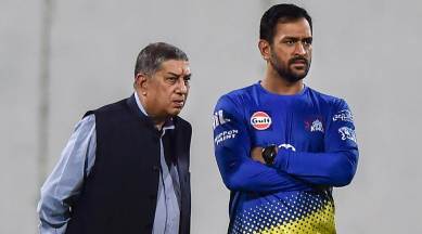 MS Dhoni, MS Dhoni India, India MS Dhoni, N Srinivasan, Chennai Super Kings, CSK, IPL 2018, sports news, cricket, Indian Express