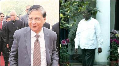 justice j chelameswar, justice chelameswar last working day, chelameswar shares dias with CJI, supreme court judge retirement