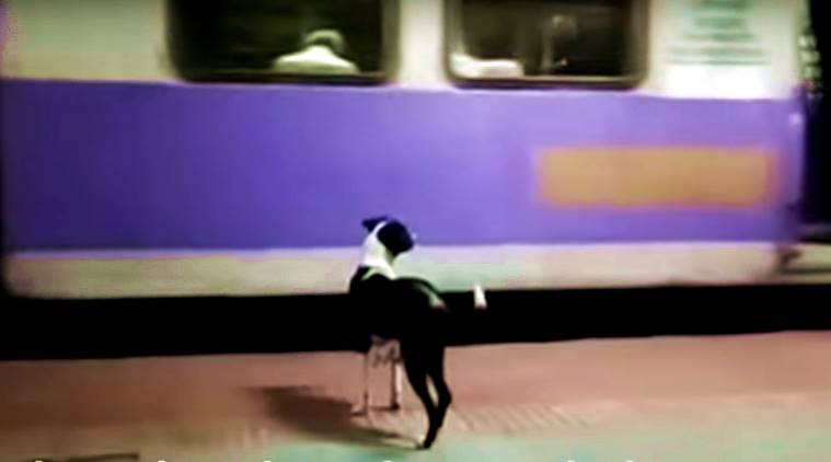 VIDEO: Dog longingly chases the same train every night at Mumbai railway  station | Trending News - The Indian Express