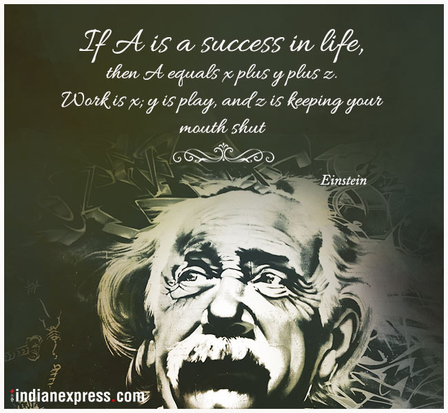 einstein, einstein quotes, einstein inspirational quotes, einstein funny quotes, einstein birth anniversary, indian express, indian express news