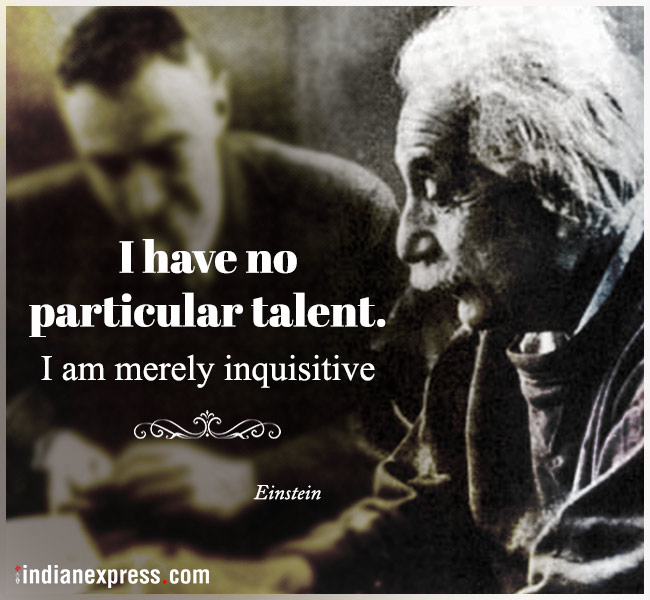 einstein, einstein quotes, einstein inspirational quotes, einstein funny quotes, einstein birth anniversary, indian express, indian express news