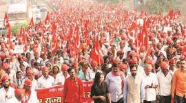 maharashtra farmers protest, farmers protest in mumbai, farmers protest call, indian express