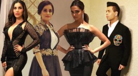 Filmfare Magazine launch, Filmfare Magazine launch Dubai, Deepika Padukone, Dia Mirza, Karan Johar, Sophie Choudry, Fawad Khan, Deepika Padukone latest news, Dia Mirza latest news, Karan Johar latest news, Sophie Choudry latest news, celeb fashion, bollywood fashion, indian express, indian express news
