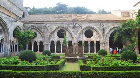 Tucking in: Fontfroide Abbey. (Source: Sona Bahadur)
