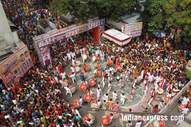 gudi padwa, happy gudi padwa 2018, gudi padwa photos, gudi padwa images, mumbai gudi padwa, Maharashtrian New Year, indian express, mumbai photos
