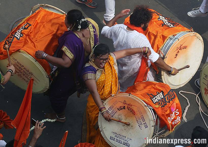 gudi padwa, happy gudi padwa 2018, gudi padwa photos, gudi padwa images, mumbai gudi padwa, Maharashtrian New Year, indian express, mumbai photos