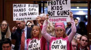Students around US stage huge walkout against gun violence