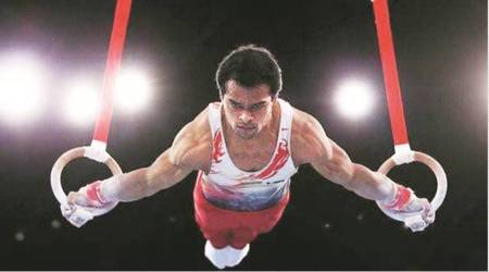 India gymnast rakesh patra