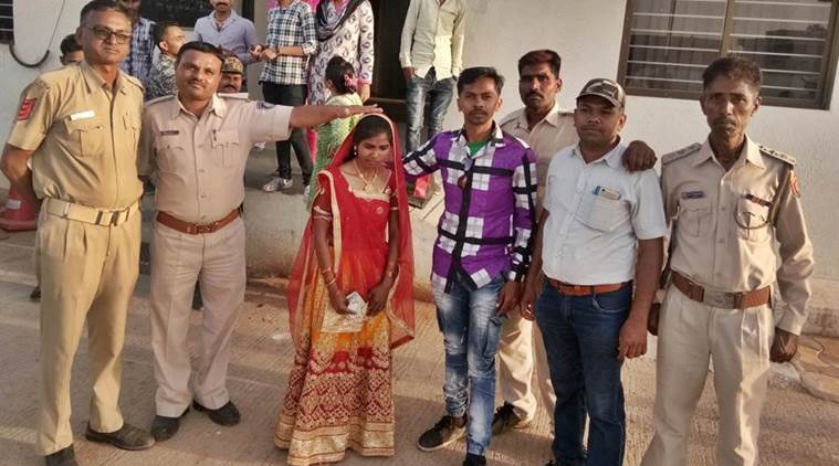 morbi, woman dumped by lover, home guard, halvad police, gujarat, domestic quarrel, bizarre marriage, indian express