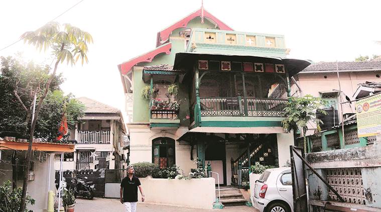 Khotachiwadi is a heritage village in Girgaum, where many houses conform to the old-Portuguese style architecture. It was founded in the late 18th century. (Prashant Nadkar)