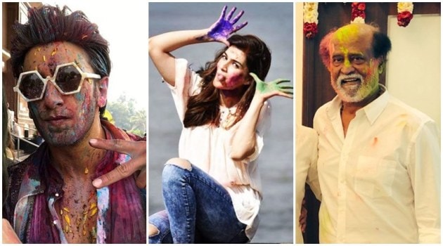 Holi with indian bollywood stars