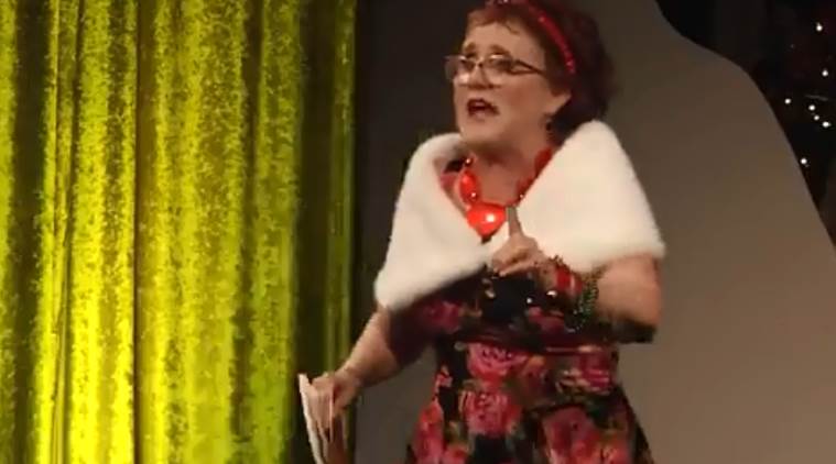 viral video, punctuations had sound, Nancy Cartwright punctuations, Darlene Davenport punctuations, indian express, indian express news