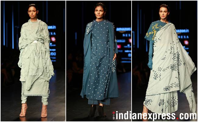 Amazon India Fashion Week AW’18, AIFW 2018, AIFW Day 3, Abhi Singh, ILK and Aartivijay Gupta, celeb fashion, bollywood fashion, indian express, indian express news