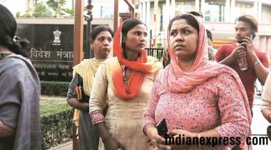 indians killed in iraq, sushma swaraj, iraq victims families, indian express