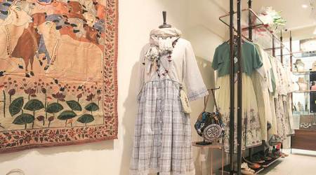 Clothes at Jaypore’s offline store