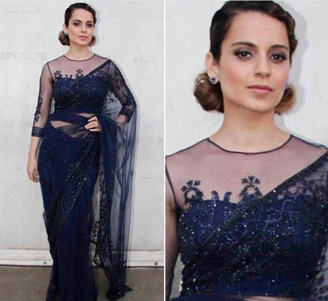 Kangana Ranaut, Happy Birthday Kangana Ranaut, Kangana Ranaut birthday, Kangana Ranaut latest photos, Kangana Ranaut fashion, Kangana Ranaut sari fashion, Kangana Ranaut ethnic fashion, indian express, indian express news