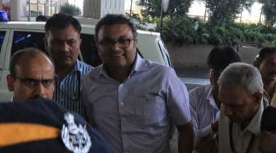 karti chidambaram, aircel maxis case, pmla authority, p chidambaram son, enforcement directorate, indian express
