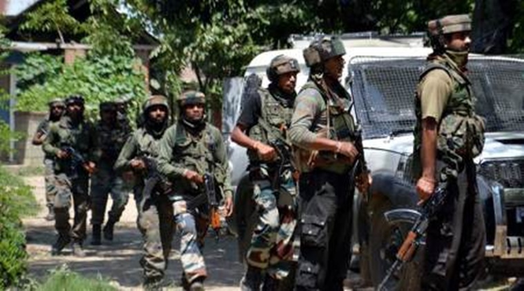Three militants believed to be trapped in encounter in north Kashmir
