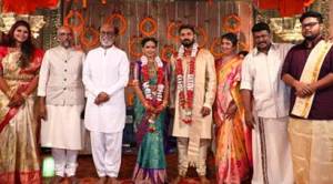 Kamal Haasan, Rajinikanth and Suriya attend Keerthana and Akshay’s wedding
