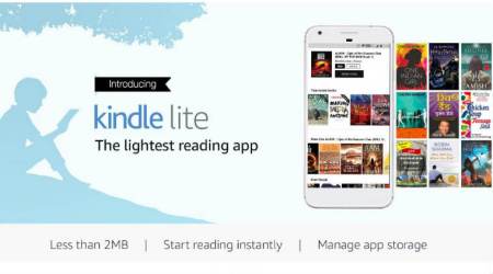 Amazon Kindle Lite app, Amazon Kindle Lite India, entry-level smartphones, Amazon Kindle Lite Play Store, slow internet connections, Amazon Kindle Lite size, Kindle Lite e-books, Android apps, Amazon Pay, mobile networks