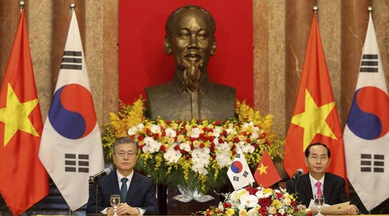 South Korea president's Vietnam visit aims to deepen trade ties