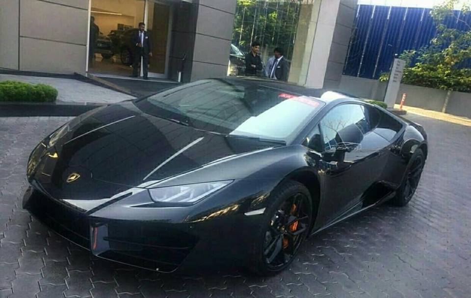 prithviraj lamborghini model