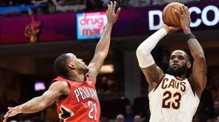 LeBron James, LeBron James record, LeBron James news, Michael Jordan, Michael Jordan records, Cleveland Cavaliers, sports news, basketball, Indian Express