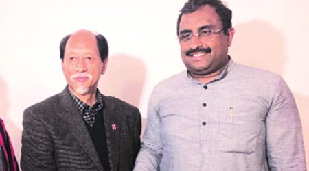 nagaland, ram madhav, rio, ndpp, bjp, nagaland, new govt, nagaland election results 2018, indian express