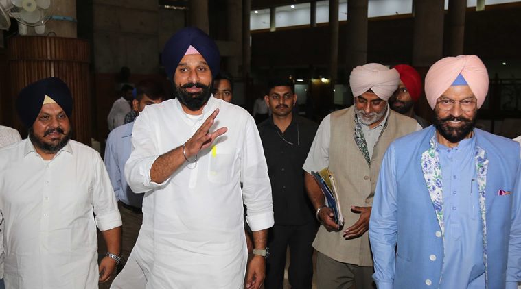 Navjot Singh Sidhu, Bikram Singh Majithia, STF, Punjab police, Punjab CM, Amarinder Singh, punjab news, indian express news