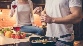 Beautiful couple cooking facebook post viral, women cooking, gender inequality