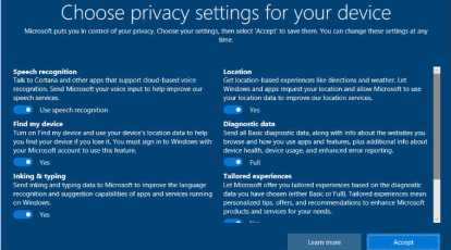 Improving Your Privacy Settings in Windows 10