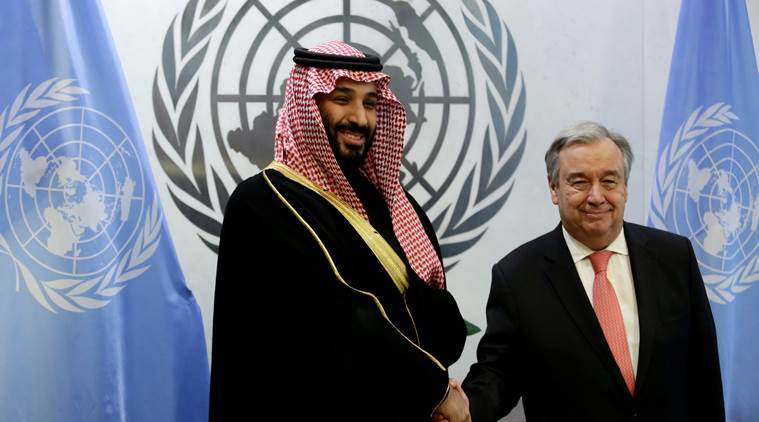Mohammed bin Salman, UN Secretary Antonio Guterres meet to discuss about Yemen