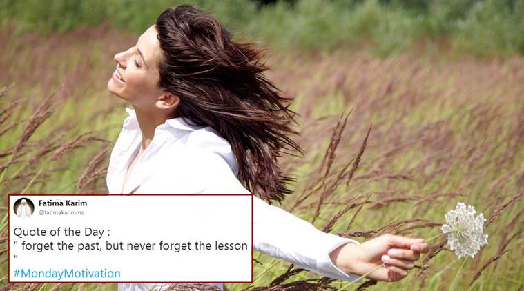  monday motivation, moivational tweets, inspirational tweets, Monday motivation tweets, indian express, indian express news