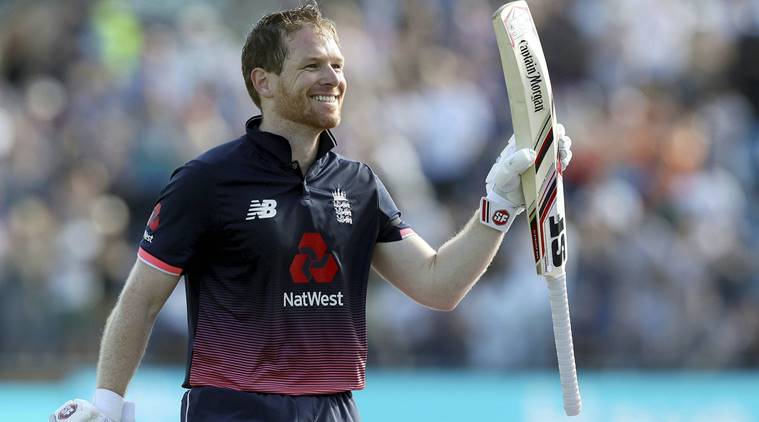 Eoin Morgan, Eoin Morgan England, England Eoin Morgan, Eoin Morgan World XI, World XI vs West Indies, sports news, cricket, Indian Express
