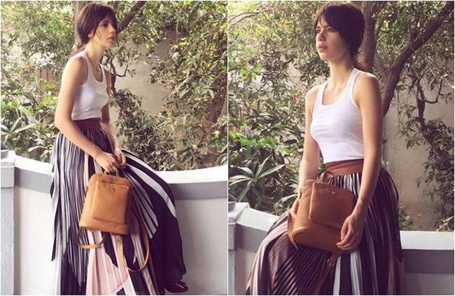 monochrome stripes, different ways to wear monochrome stripes, Kangana Ranaut monochrome stripes, Anushka Sharma monochrome stripes, Genelia Deshmukh monochrome stripes, Malaika Arora monochrome stripes, Rakul Preet monochrome stripes, indian express, indian express news