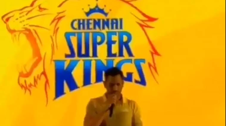 Chennai Super Kings Dhoni Tee CSK
