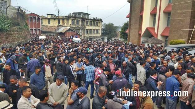 nagaland election results, nagaland election photos, tripura election result images, tripura election images, meghalaya election result 2018 pictures, northeast polls pics, tripura assembly poll result 2018 pictures, indian express