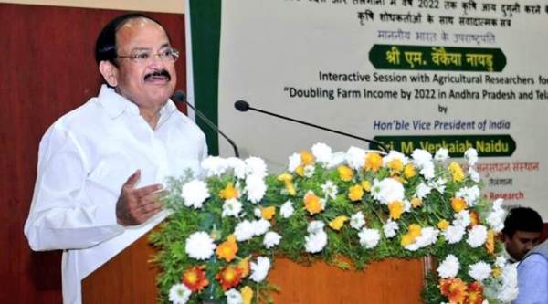 Venkaiah Naidu calls for increased investments in agriculture