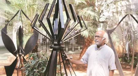 Balan Nambiar, Indian Sculptors, Balan Nambiar Sculptures, Sculpting in Time, National Gallery of Modern Art, Bengaluru, Art and Culture, Indian Express