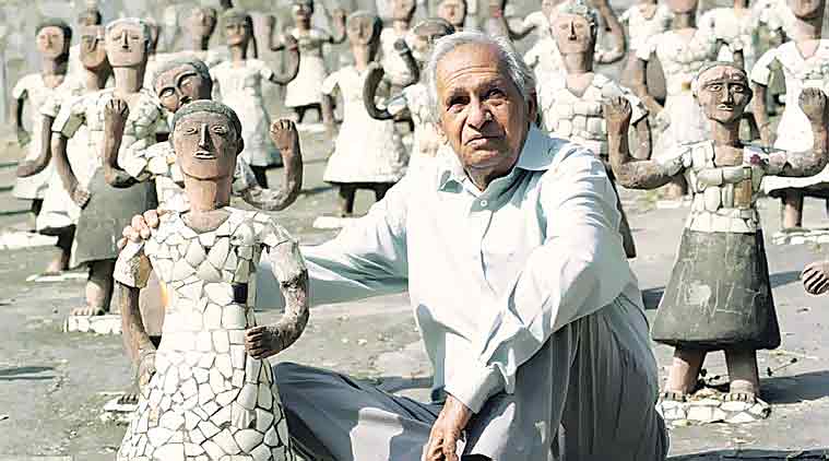 Nek Chand, Nek Chand's Art Work, Nek Chand's Divine Art Work, Chandigarh News, Latest Chandigarh News, Indian Express, Indian Express News