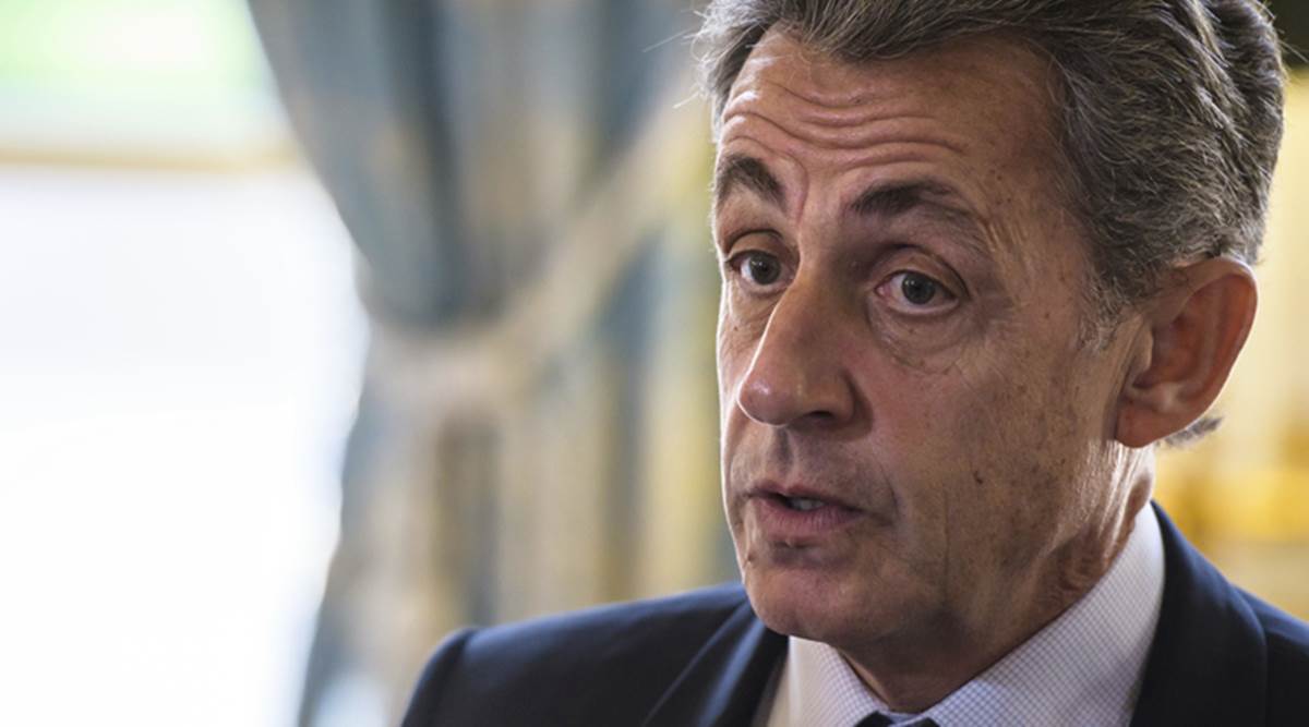 French ex-president Nicolas Sarkozy in custody, Nicolas Sarkozy, Nicolas Sarkozy arrested, Nicolas Sarkozy guilty, Nicolas Sarkozy Paris court, indian express world news, world news