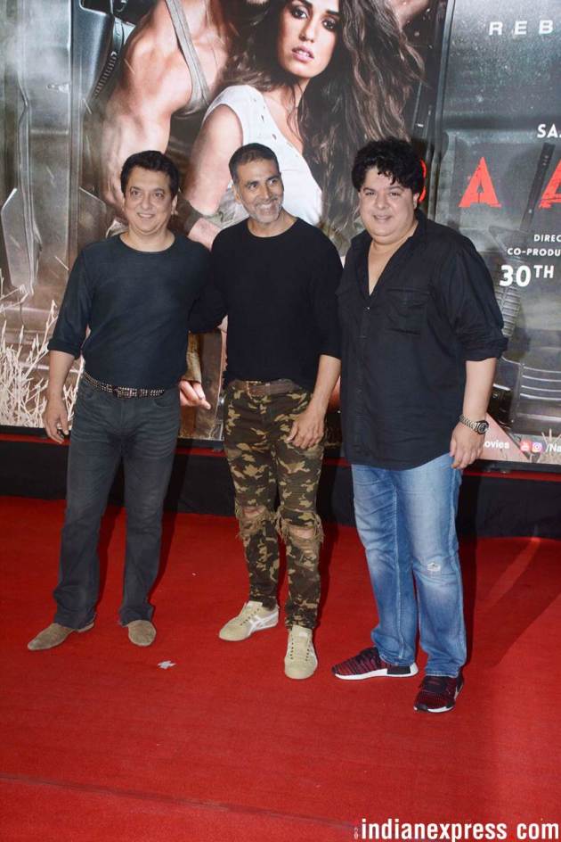 akshay kumar, sajid khan and said nadiadwala