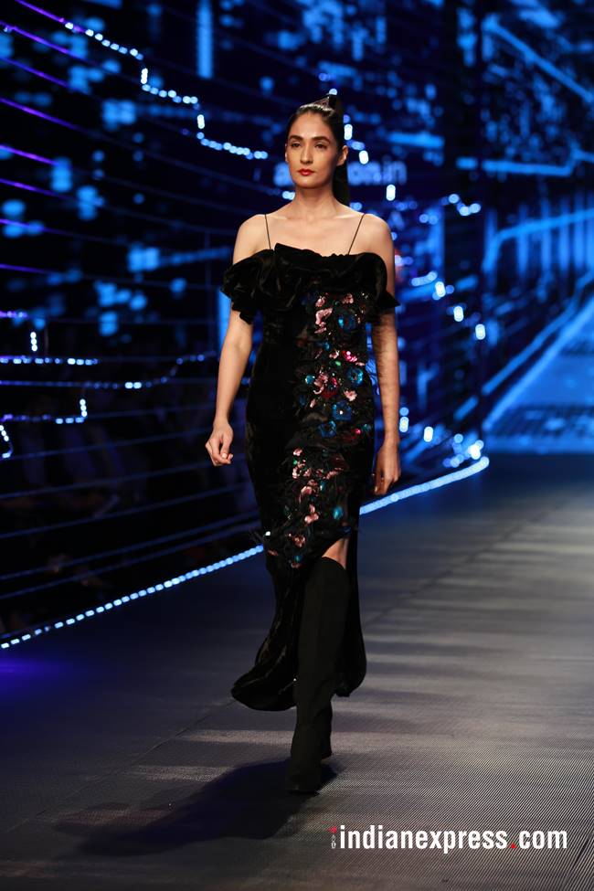 Amazon India Fashion Week 2018, Amazon India Fashion Week Rabani Rakha, Amazon India Fashion Week Siddharth Tyler, Amazon India Fashion Week final day, Amazon India Fashion Week Namrata Joshipura, Amazon India Fashion Week Pero, indian express, indian express news