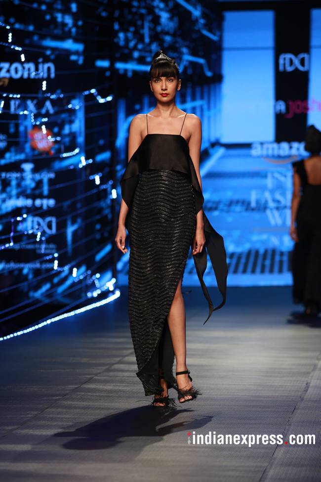 Amazon India Fashion Week 2018, Amazon India Fashion Week Rabani Rakha, Amazon India Fashion Week Siddharth Tyler, Amazon India Fashion Week final day, Amazon India Fashion Week Namrata Joshipura, Amazon India Fashion Week Pero, indian express, indian express news