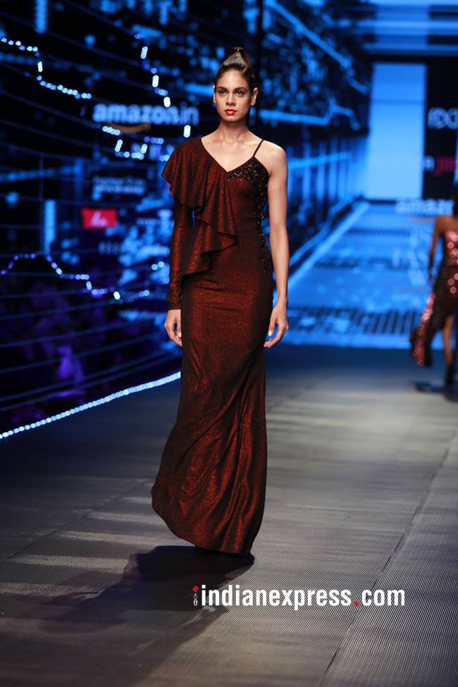 Amazon India Fashion Week 2018, Amazon India Fashion Week Rabani Rakha, Amazon India Fashion Week Siddharth Tyler, Amazon India Fashion Week final day, Amazon India Fashion Week Namrata Joshipura, Amazon India Fashion Week Pero, indian express, indian express news