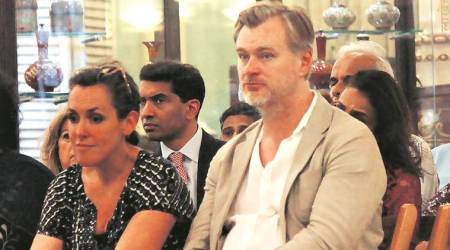Christopher Nolan arrives in Mumbai